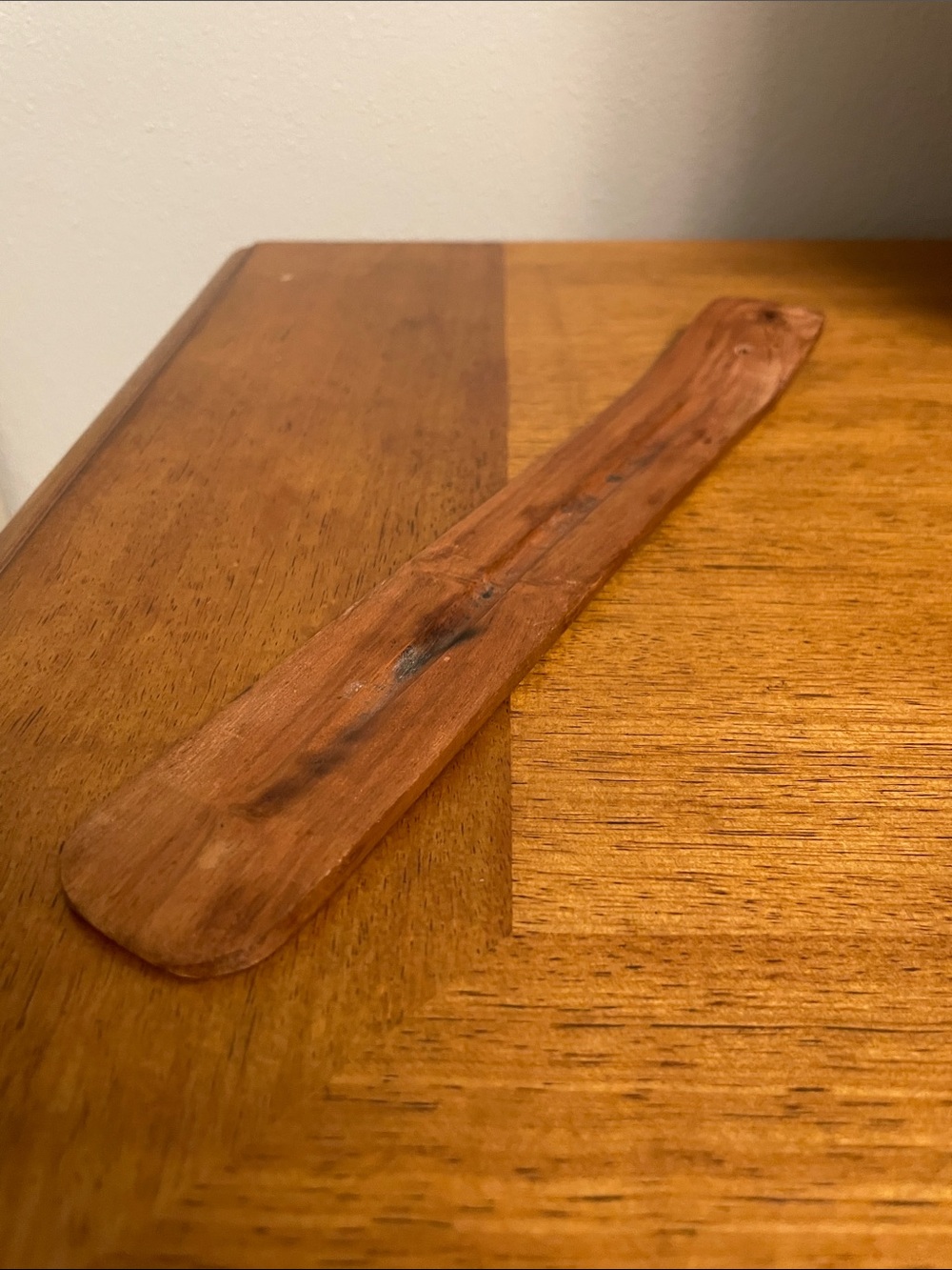 Vintage Wooden Incense Stick Holder and Ash Catcher Made In India